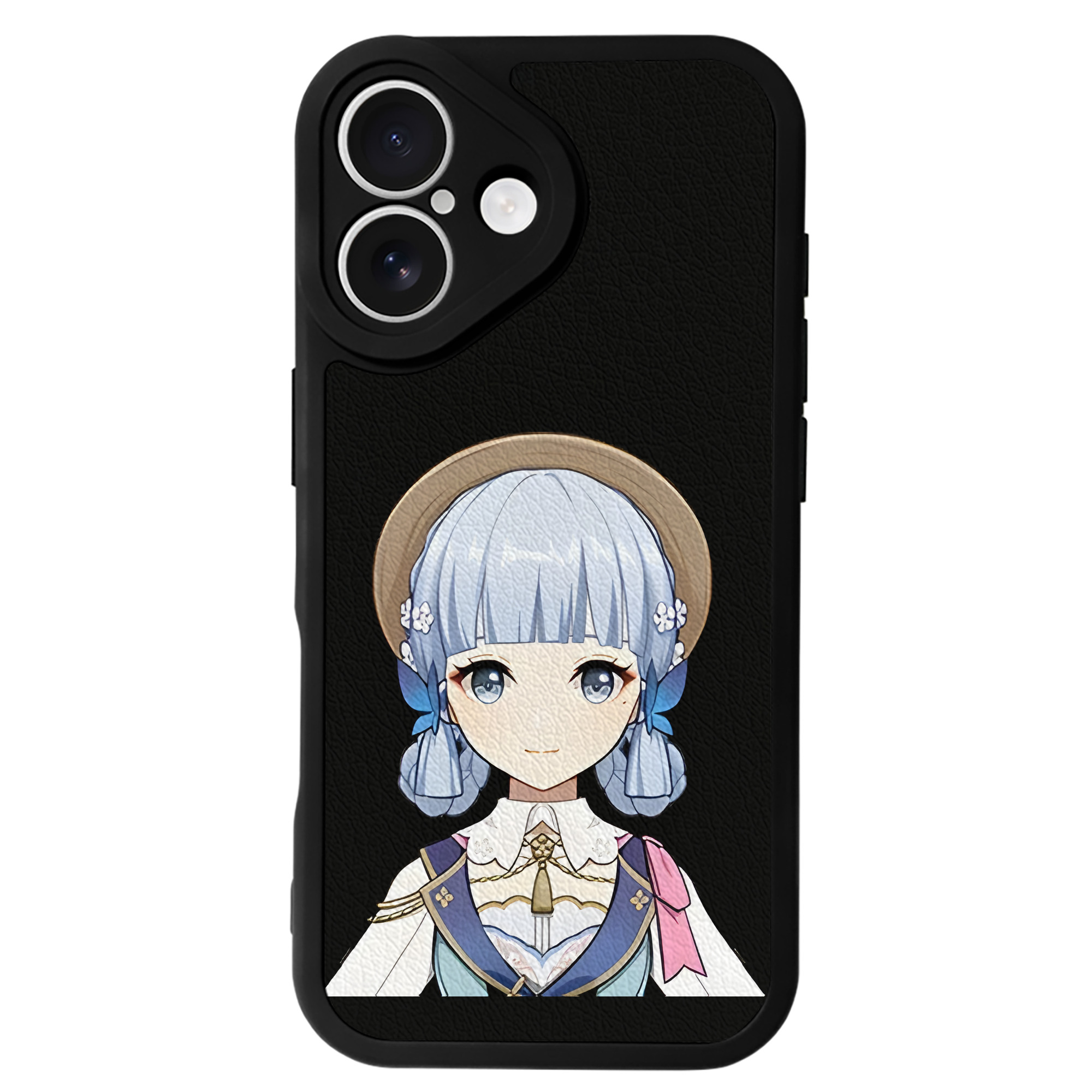げんし神 神里綾華 神宮寺レン genshin Kamimiya Ren 【iPhone 16シリーズ対応】シリコンスマホケース（レザー調） 材質：シリコン